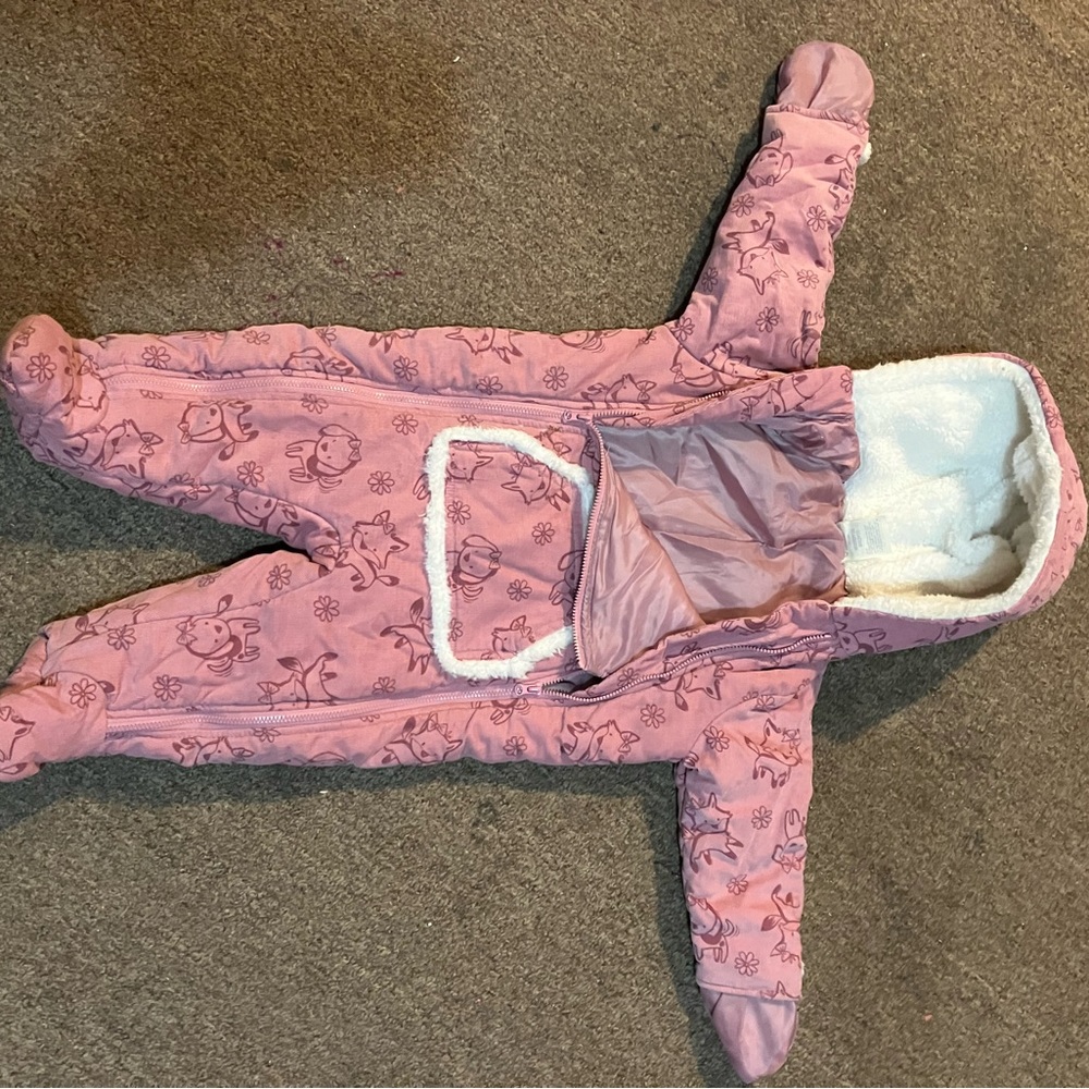 Infant snowsuit